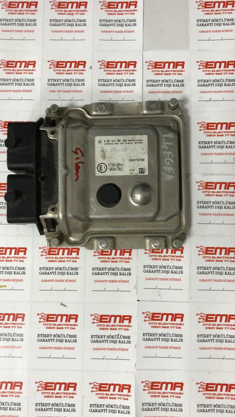 ÇIKMA OTO BEYİN 0 261 S13 789 55273730 FİAT EGEA 1.4 BENZİNLİ MOTOR BEYNİ 