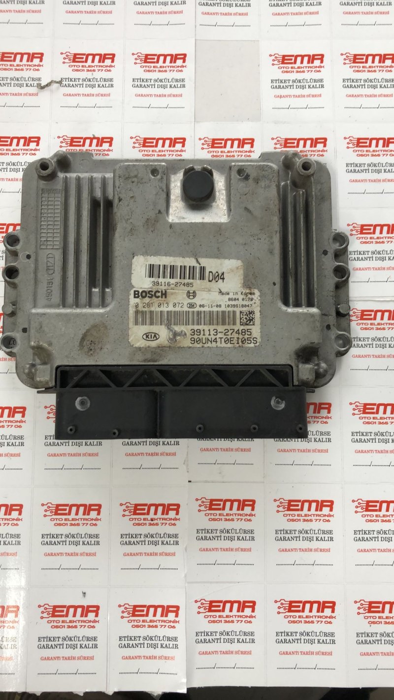 ÇIKMA OTO BEYİN ECU 0 281 013 072 39113 27485 HYUNDAİ ERA MOTOR BEYNİ HYUNDAİ ACCENT MOTOR BEYNİ KİA SORENTO MOTOR BEYNİ KİA CEED MOTOR BEYNİ 