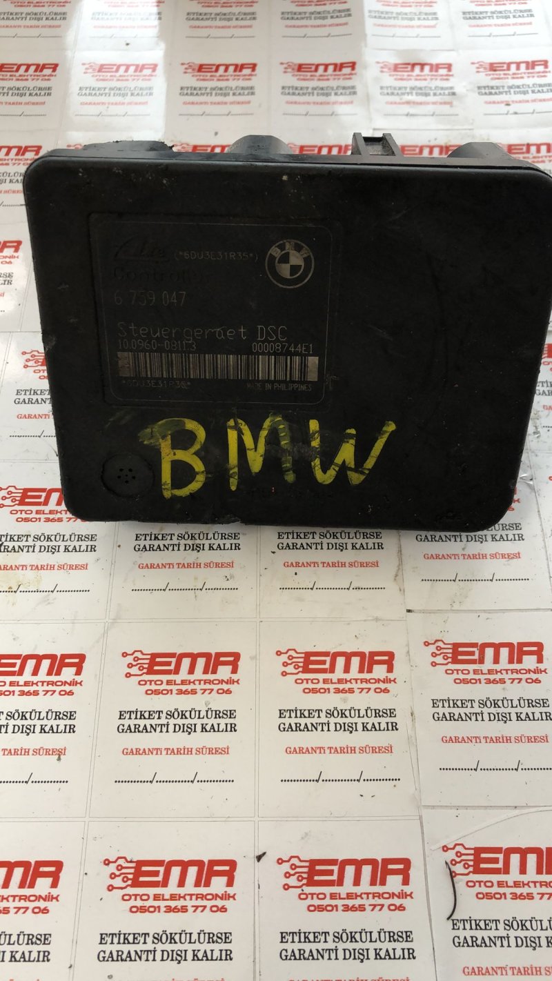 ÇIKMA ABS BEYNİ 6 759 047 10.0960-0811.3 BMW E90 E91 E92 E93 ABS BEYNİ 